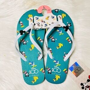 MICKEY Mouse 100th Flip Flops